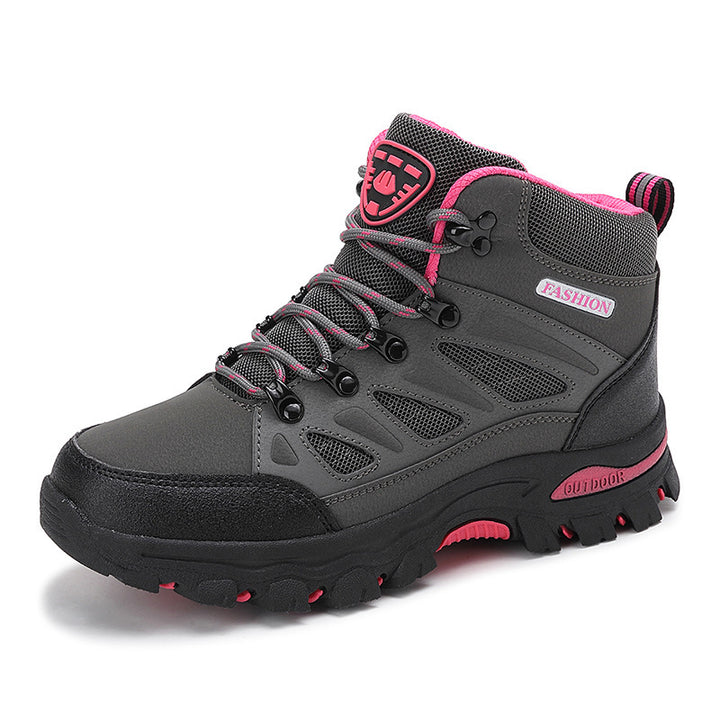 Damen nan wasserdichter knöchelhoher Trekkingstiefel mit atmungsaktivem Netzfutter und gepolstertem Schaft sowie rutschfester Profilsohle Echo Archiv