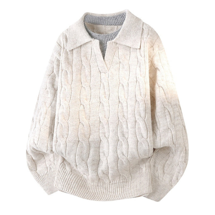 Damen Übergroßer Strickpullover Echo Archiv