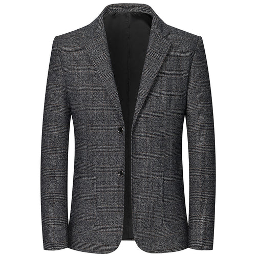 Herren Tailliertes Glencheck-Sakko im City‑Blazer‑Stil mit leichter Innenfütterung Echo Archiv