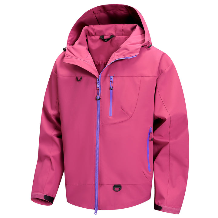Herren wasserdichte Freizeitjacke mit praktischen multifunktionalen Taschen Echoarchiv