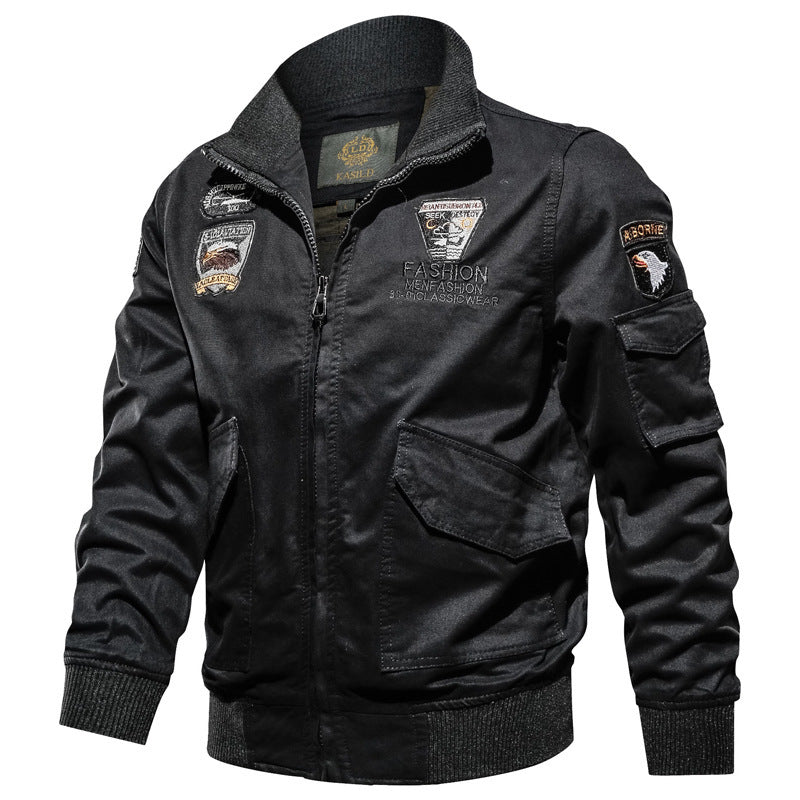 Herren robuste Canvas-Fliegerjacke Echo Archiv