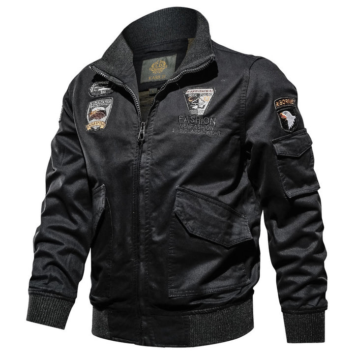 Herren robuste Canvas-Fliegerjacke Echo Archiv