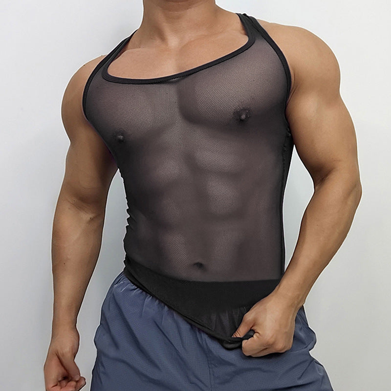 Herren Atmungsaktives Sport-Tanktop mit Racerback-Design Echoarchiv