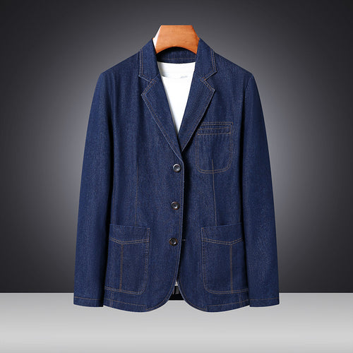 Damen Modische Denim Blazerjacke Echo Archiv