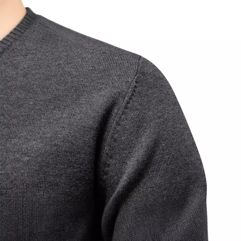 Herren Strickpullover aus hochwertiger Baumwollmischung mit angenehmer Passform Echoarchiv