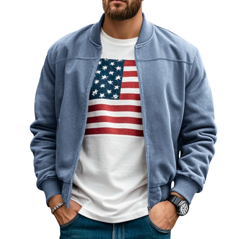 Herren Bomberjacke mit modernem Schnitt und praktischen Taschen Echoarchiv
