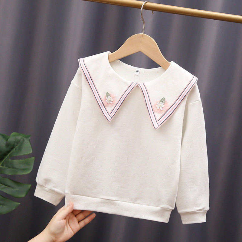 Damen Sweatshirt mit auffälligem Kragen Echo Archiv
