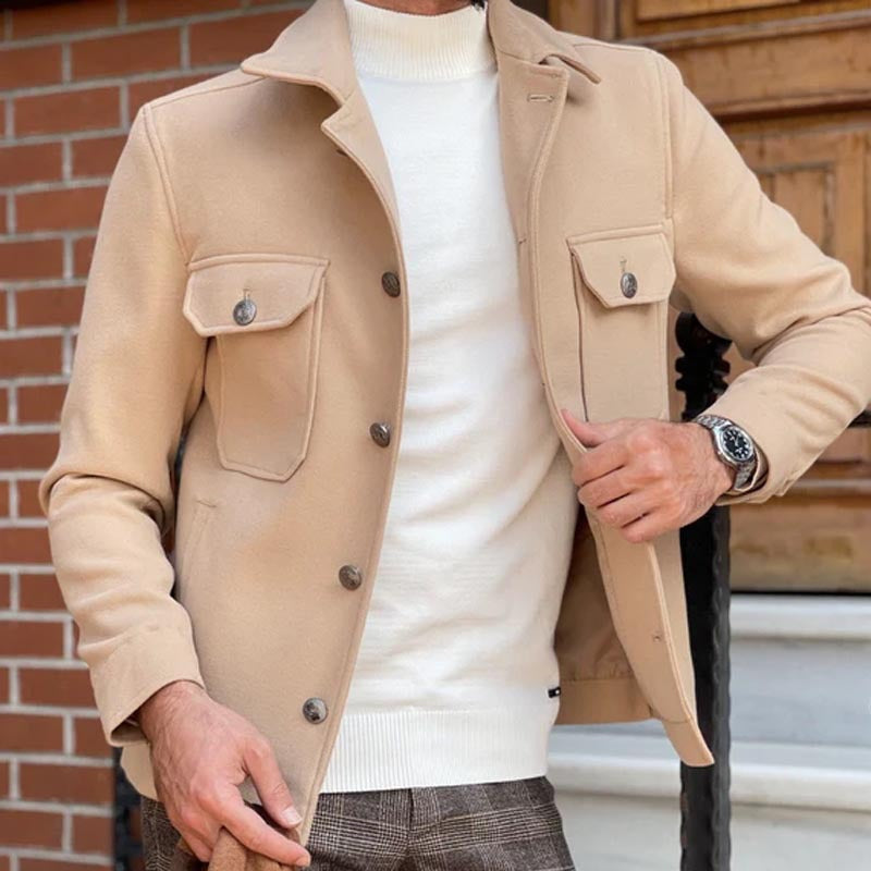 Herren elegante Utility-Jacke im modernen Stil Echoarchiv