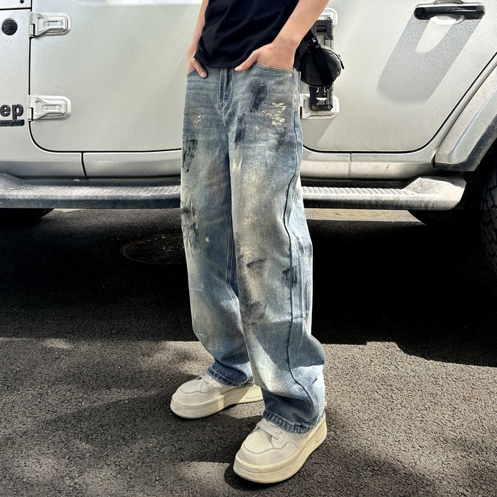 Herren Bequeme und lässige Relaxed-Fit Jeans Echoarchiv