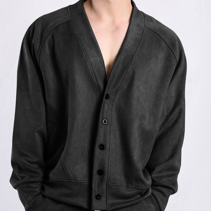 Herren elegante Kapuzenjacke mit weichem Innenfutter und modischen Details Echoarchiv