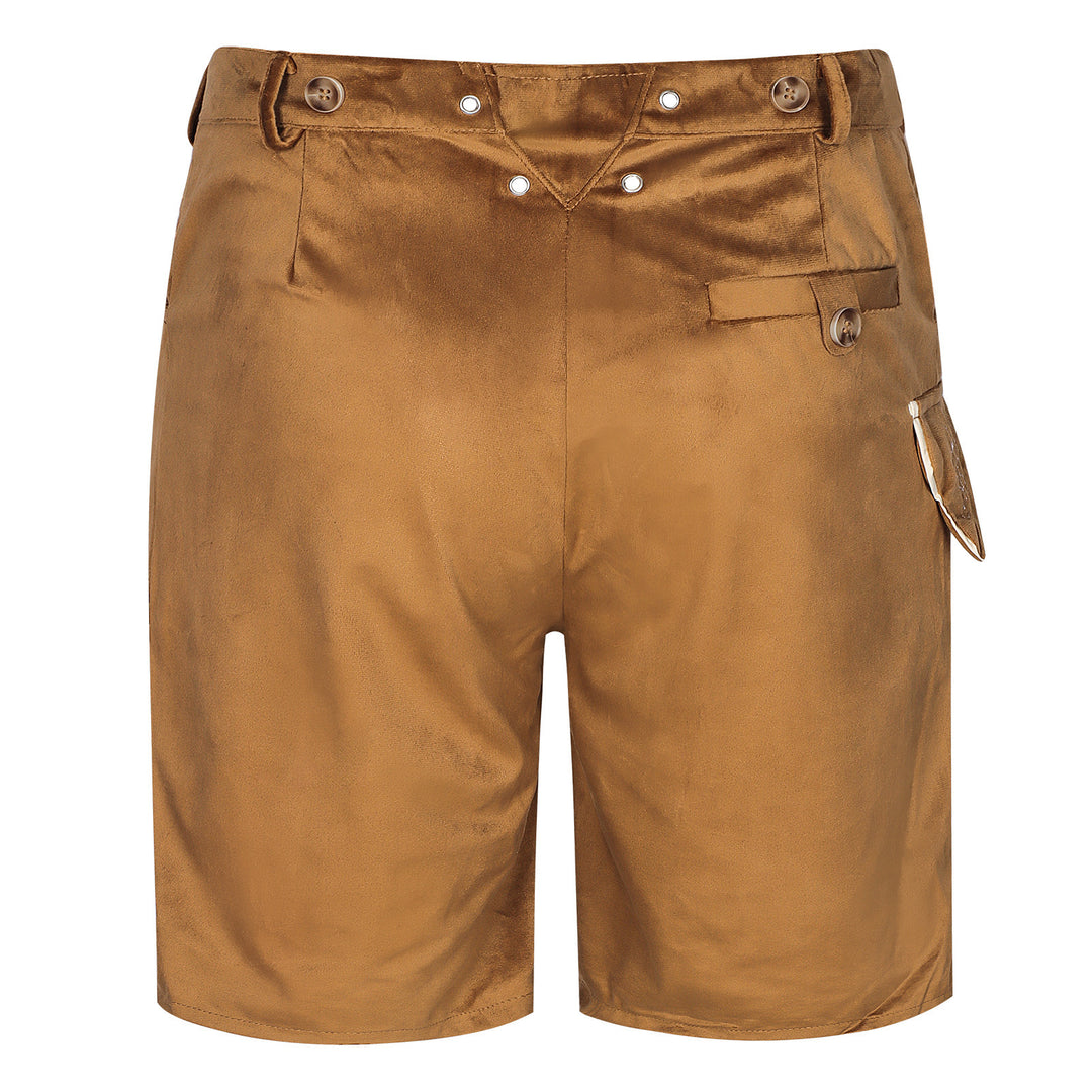 Herren nan kurze Trachtenhose mit besticktem Hosenlatz und Komfortbund Echo Archiv