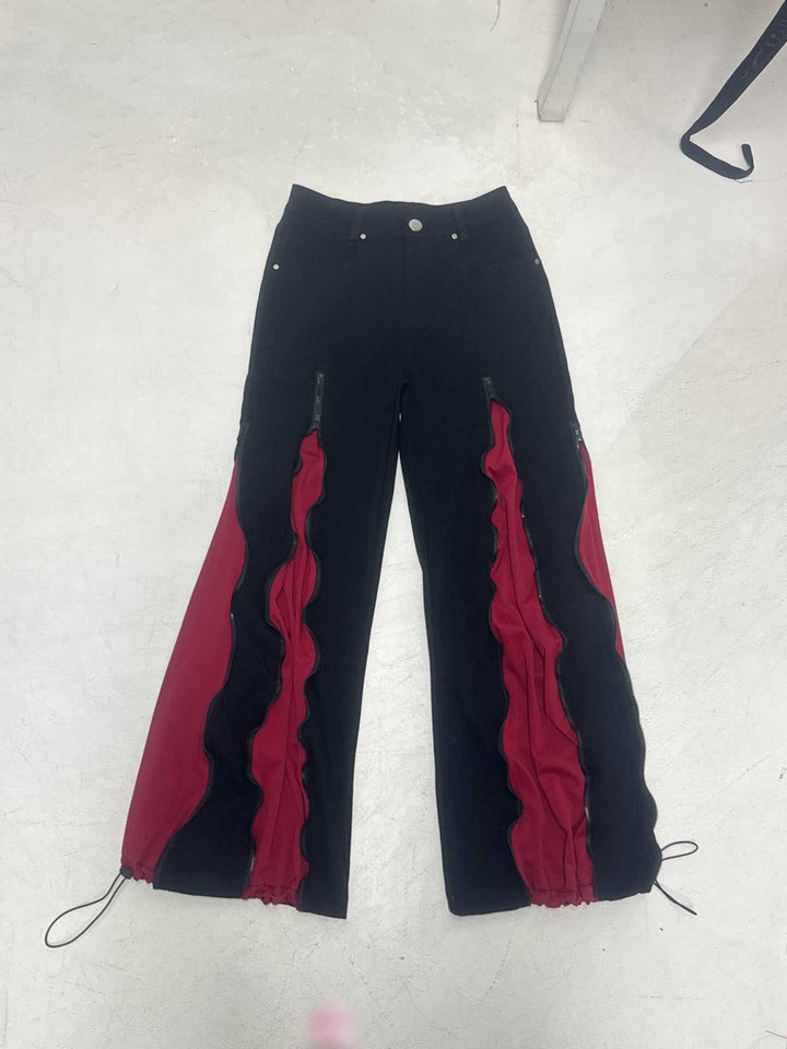 Damen sportliches Crop-Top mit modernem Print und schmalen Trägern Echo Archiv