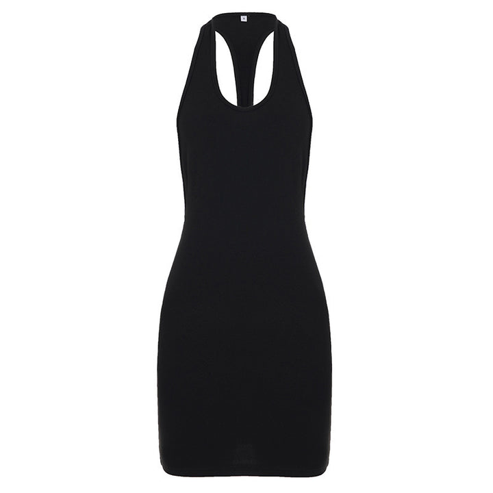 Damen figurbetontes Sportkleid mit Racerback-Design Echo Archiv