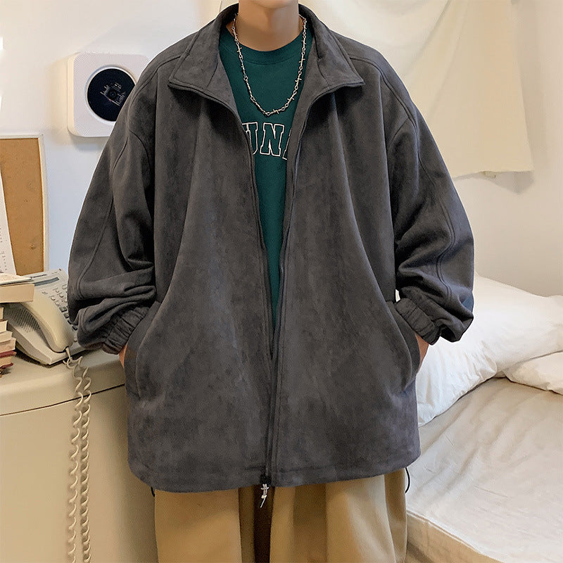 Herren Sportliche Übergangsjacke mit Stehkragen Echo Archiv