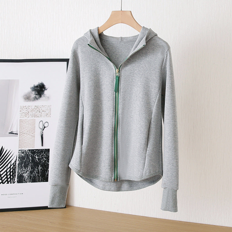 Damen Sportliche Jacke mit Kapuze Echoarchiv