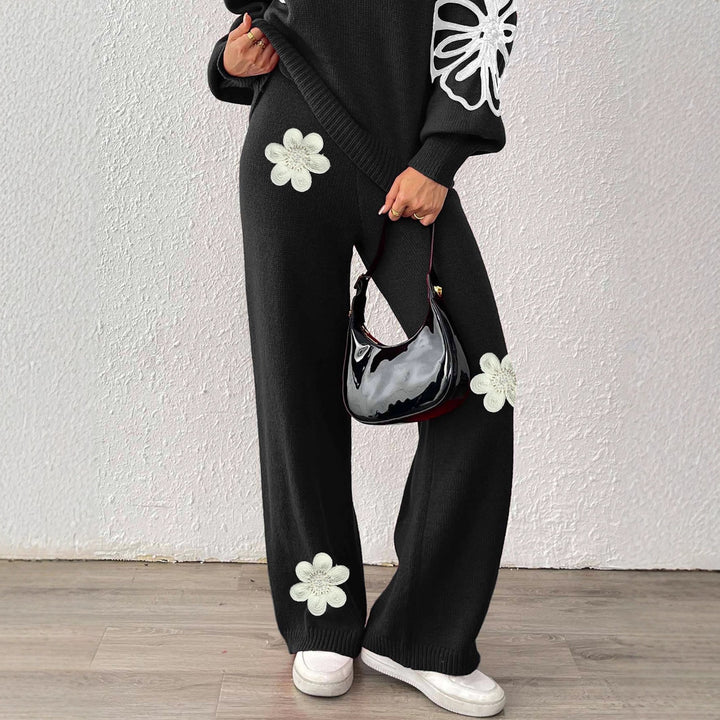 Damen Weite Strickhose Echo Archiv