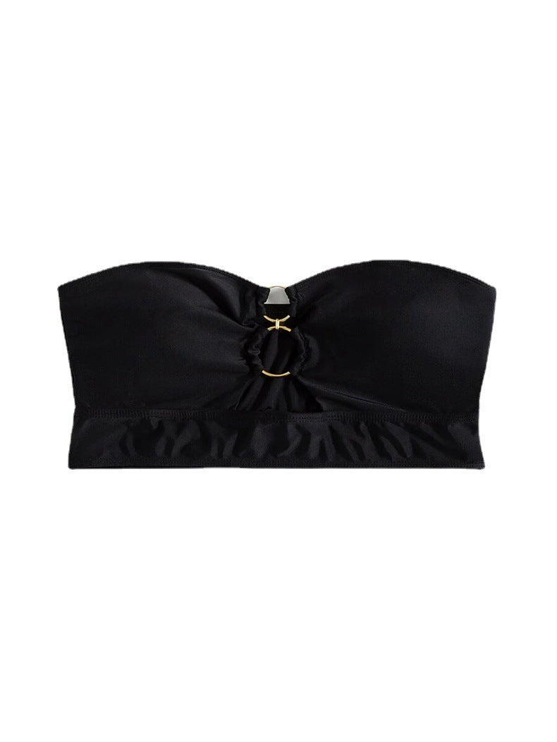 Damen Bandeau-Bikini-Oberteil mit elegantem Ringdetail Echo Archiv