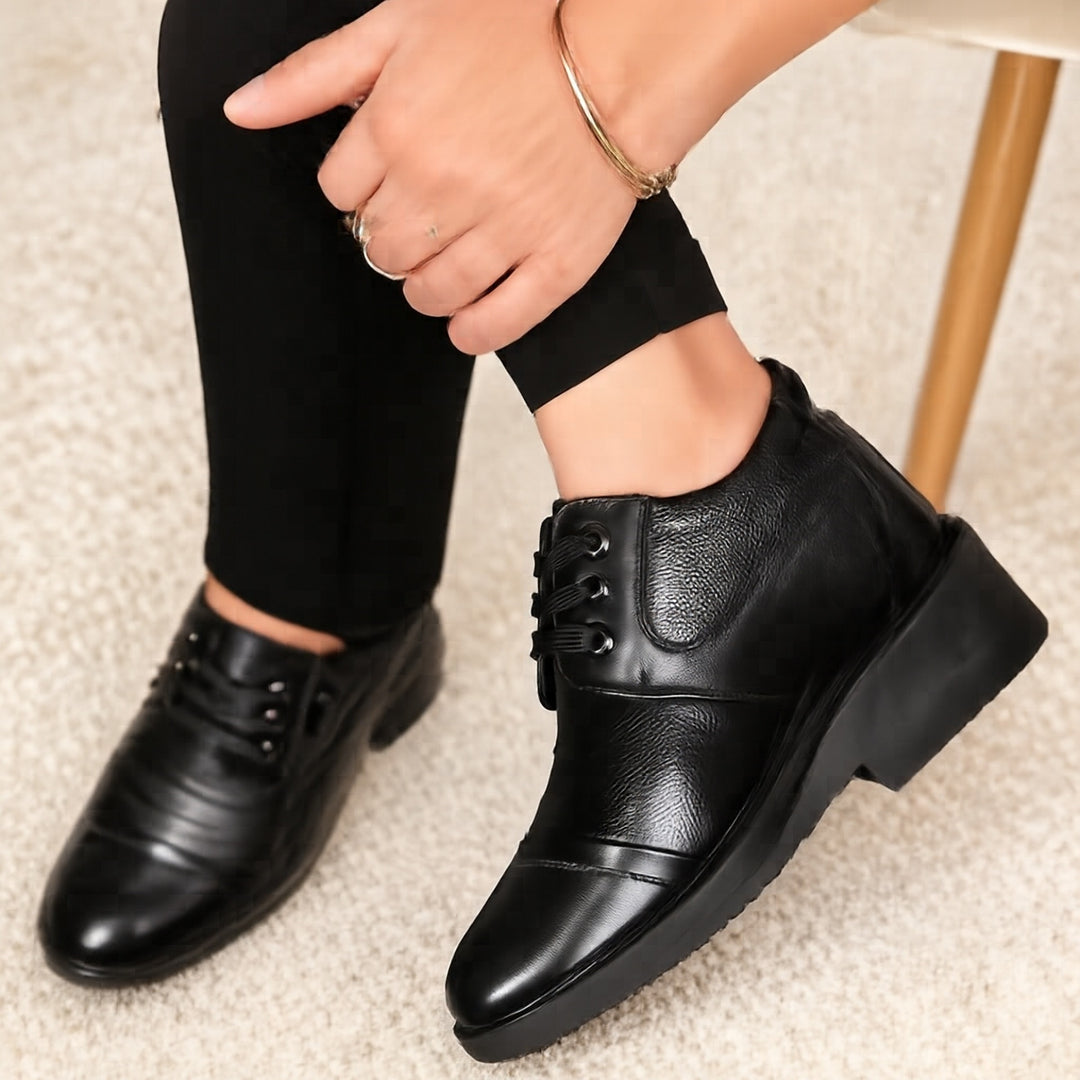 Herren Klassische Leder Schnürschuhe Echoarchiv