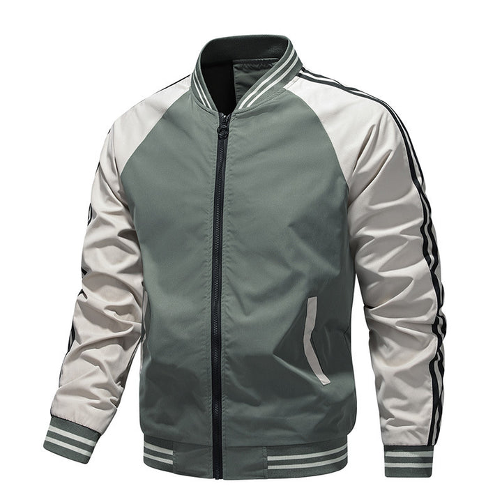 Herren Sportliche Retro-Bomberjacke Echo Archiv