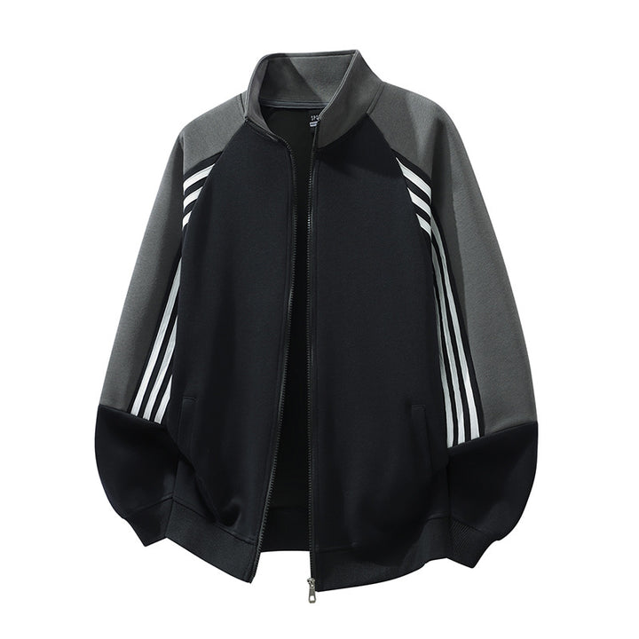 Herren Sportliche Übergangsjacke mit hohen Kragen und praktischen Taschen Echo Archiv