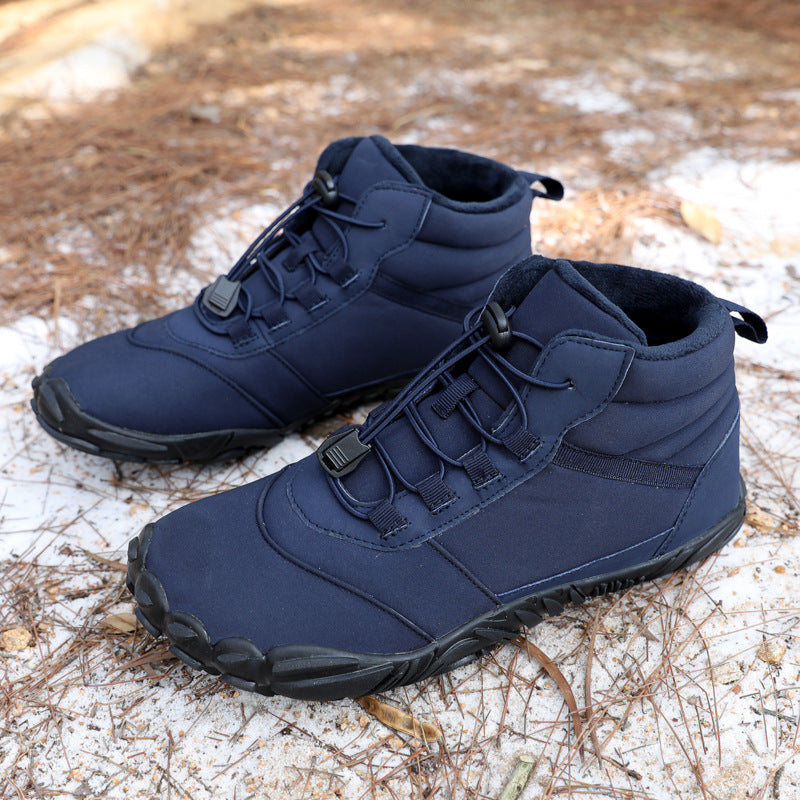 Unisex nan knöchelhoher Winter-Explorer-Boot mit Fleecefutter, Schnellzug-Schnürung und rutschfester Multiterrain-Sohle Echo Archiv