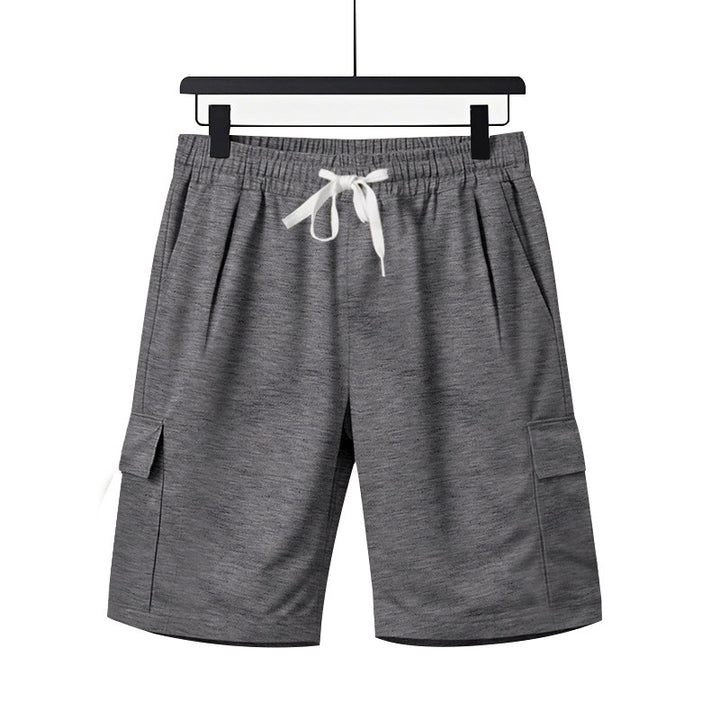 Herren modische Cargo-Shorts mit elastischem Bund und praktischen Seitentaschen Echoarchiv