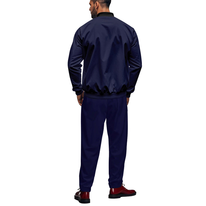Herren lässiger Bomberjacke und Jogginghose Set Echoarchiv