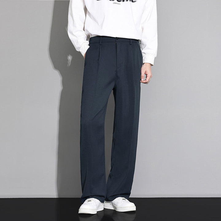 Herren Elegante und bequeme Bundfaltenhose