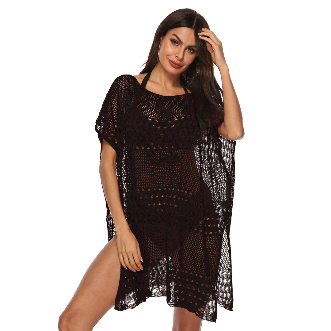 Damen eleganter Strandsarong mit filigranem Häkelmuster Echo Archiv