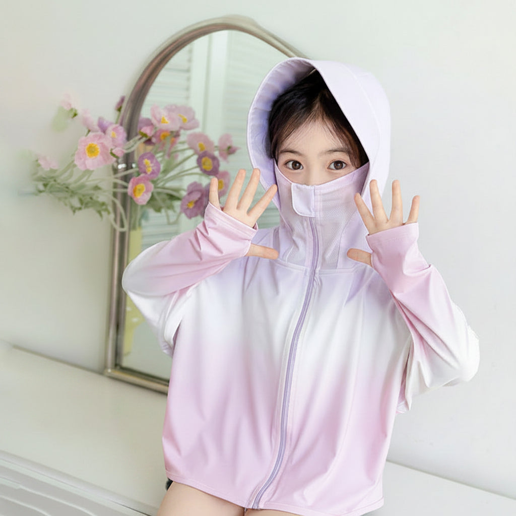 Damen UV-Schutzjacke mit Kapuze und feuchtigkeitsregulierenden Eigenschaften Echo Archiv