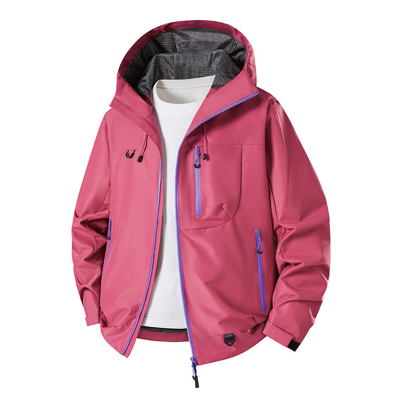 Herren Technische Softshell-Hoodiejacke mit wasserabweisender Membran und Mesh-Futter Echoarchiv
