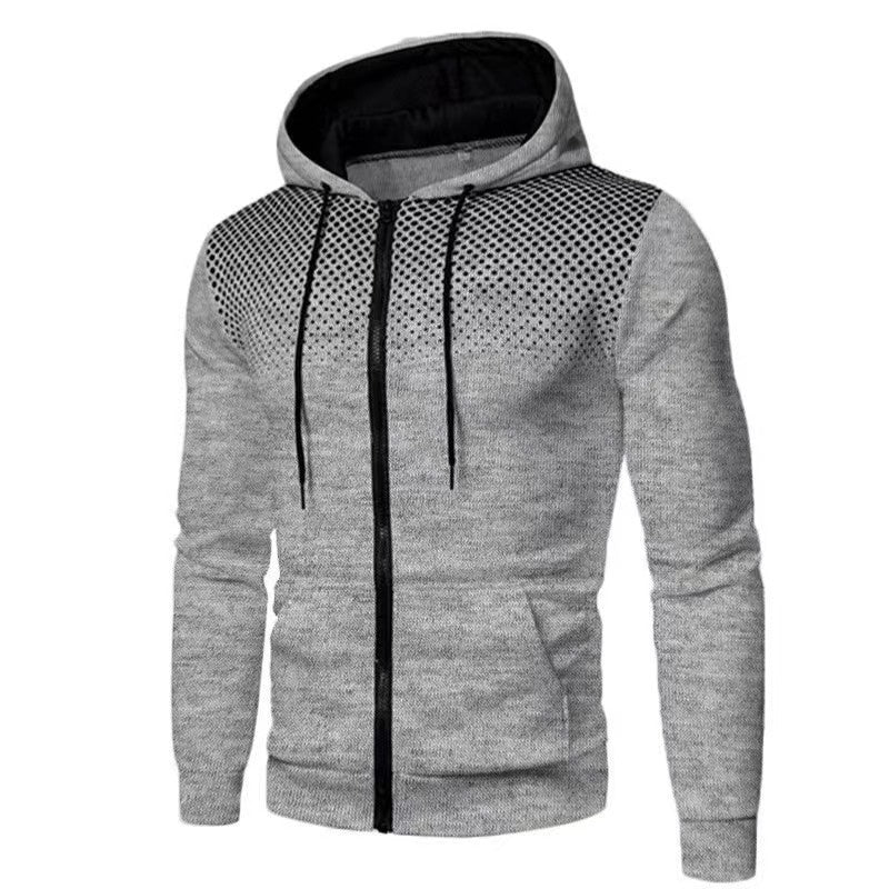 Herren Sportlicher Kapuzenpullover mit stylischem Grafikdesign Echoarchiv