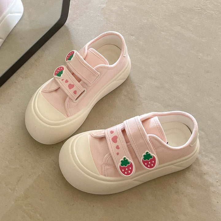 Damen bequeme und verspielte Sneaker mit Klettverschluss von Echo Archiv