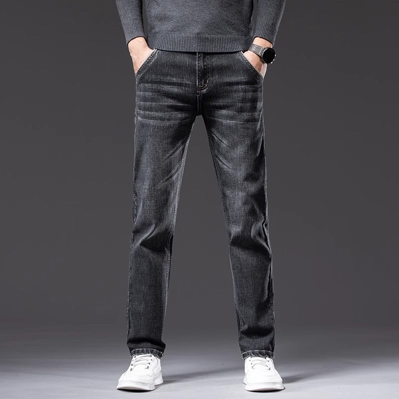Herren bequeme Slim-Fit Jeans mit modischem Design und robustem Material Echoarchiv
