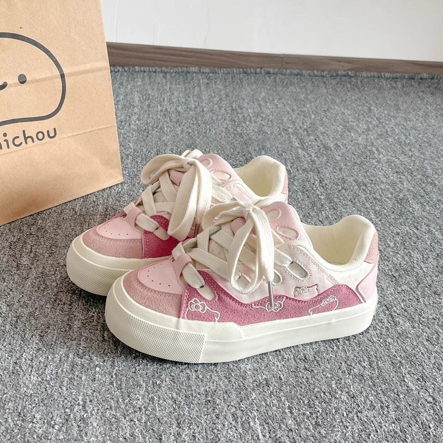 Damen Sneaker mit verspieltem Tierdesign und atmungsaktivem Obermaterial Echo Archiv