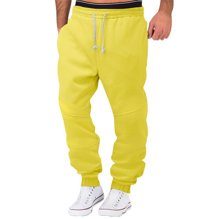 Herren lässige Jogginghose mit elastischem Bund und seitlichen Taschen Echoarchiv