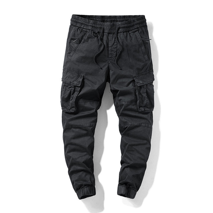 Herren Utility-Joggerhose mit sculpted Kniepaneelen, verstärkten Cargotaschen und elastischem Komfortbund Echo Archiv