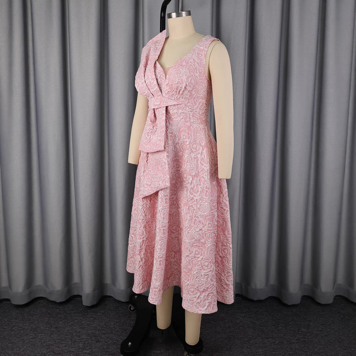 Damen Hochwertiges Abendkleid mit romantischen Blumenapplikationen Echo Archiv