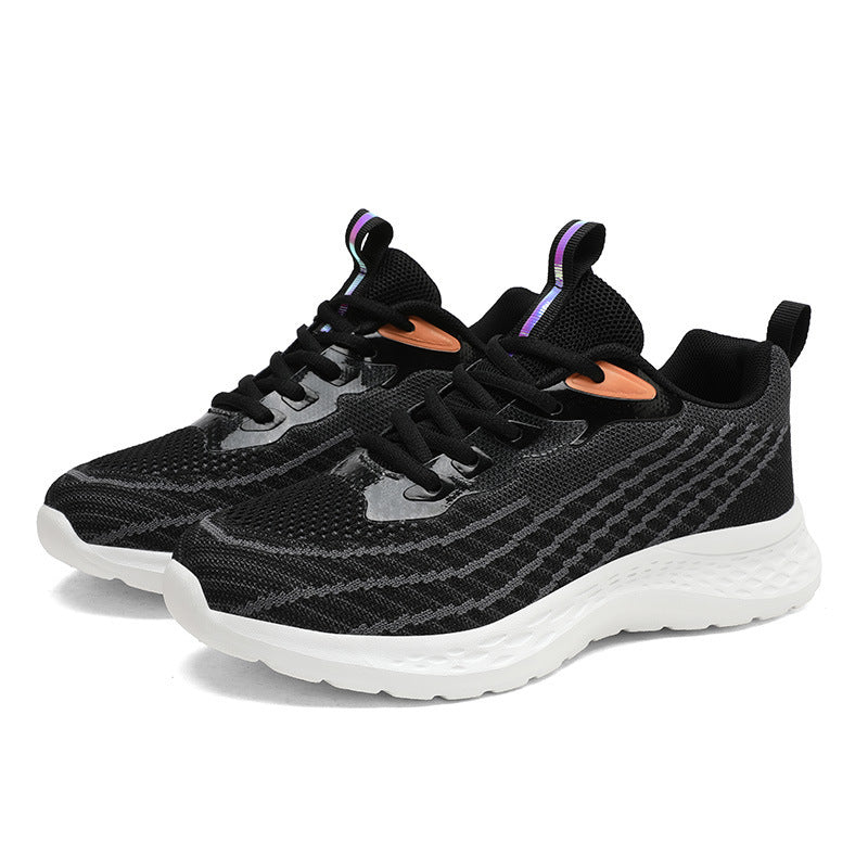 Damen nan niedriger Performance-Sneaker mit dreidimensionalem Mesh, reaktiver EVA-Dämpfung und Zuglasche Echo Archiv