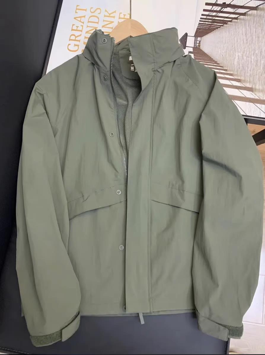 Herren Leichte Wetterjacke Echoarchiv