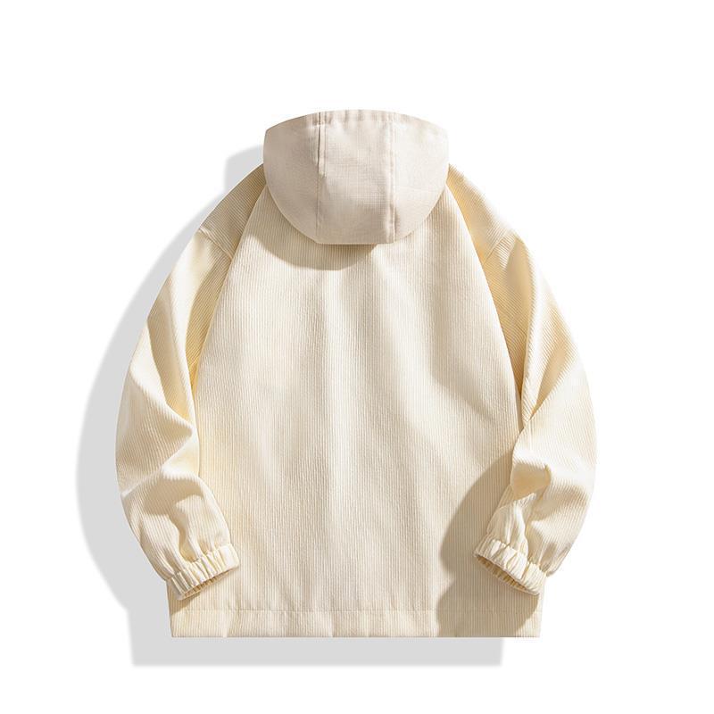 Damen Modische Überziejacke mit Kapuze Echo Archiv