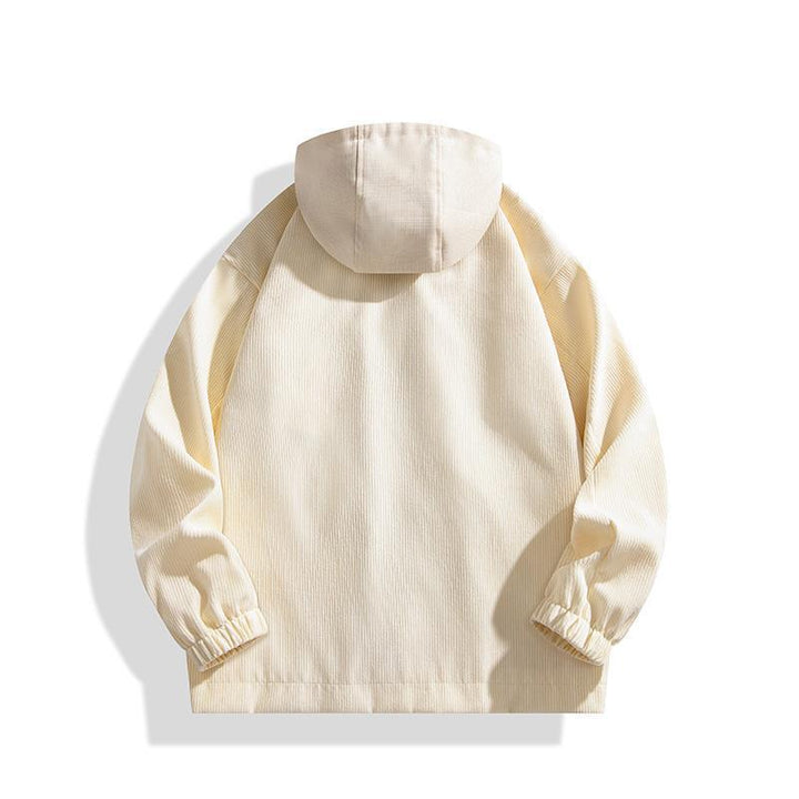 Damen Modische Überziejacke mit Kapuze Echo Archiv