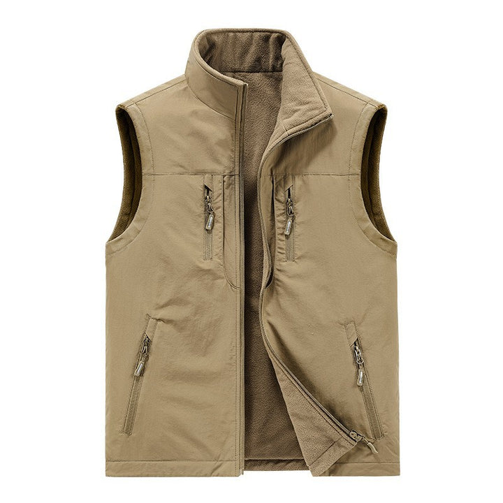 Herren Praktische Fleece-Weste Echo Archiv