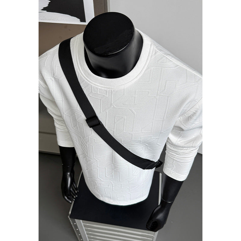 Herren Mode Sweatshirt mit innovativem Design Echo Archive