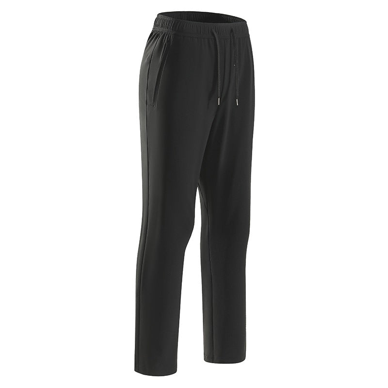 Herren Komfort-Freizeithose mit elastischem Bund, Kordelzug & geradem Bein Echoarchiv