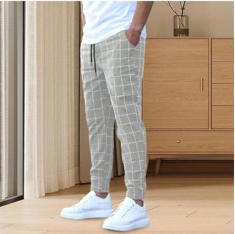 Herren lässige Karohose Echoarchiv