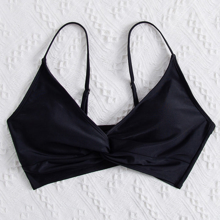 Damen Bikini-Oberteil mit Wickeldesign und verstellbaren Trägern Echo Archiv