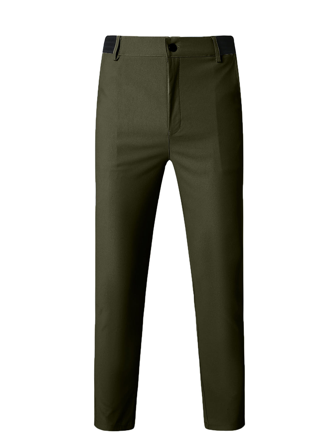 Herren elegante Slim-Fit Freizeithose mit elastischem Bund und klassischen Details Echoarchiv
