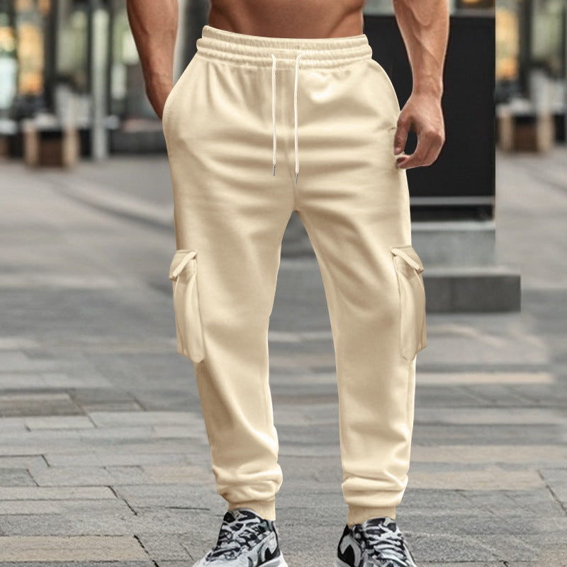Herren Cargo-Jogginghose mit elastischem Bund und praktischen Taschen Echoarchiv