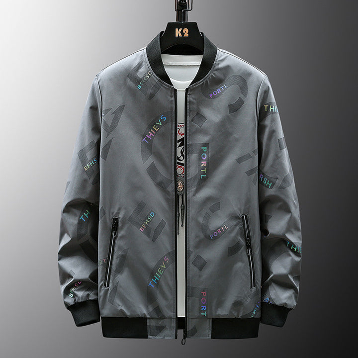 Herren Street-Style Bomberjacke Echo Archiv
